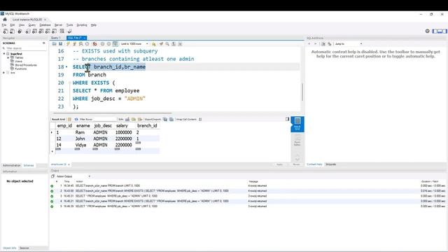 Subqueries | Exists | Any | All | SQL in Tamil | Logic First Tamil смотреть онлайн