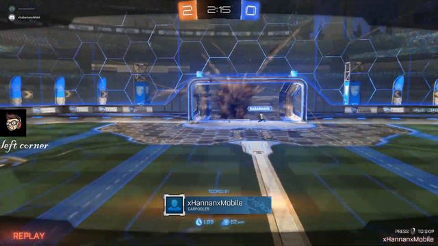 ROCKET LEAGUE | 1V1 | HANNAN VS SOBAAN | EPIC GAME PLAY | LEFT CORNER