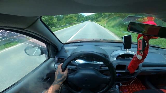 2000 Renault Clio || 1.2 43kw POV Test Drive In Slovakia