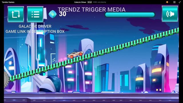 GALACTIC DRIVER , LEVEL - 16 , YANDEX GAMES смотреть онлайн