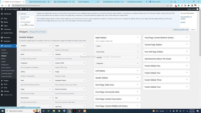 How to WordPress Widgets Add and Edit смотреть онлайн