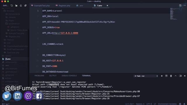 Laravel Dusk Tutorials | Setup Laravel Dusk with Database #2 смотреть онлайн