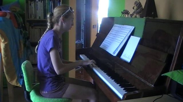 Svatební pochod-wedding march-F.Mendelssohn-piano(Kristýna Pátková) смотреть онлайн