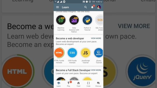 Sololearn Application, get all programming data, Html, Python, CSS , JavaScript, web developer. смотреть онлайн