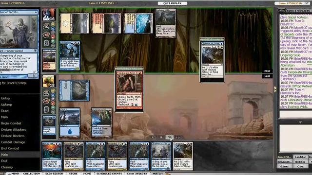 MtgUK - Standard Daily Event - Esper Delver Spirits Round 1 Game 1 смотреть онлайн