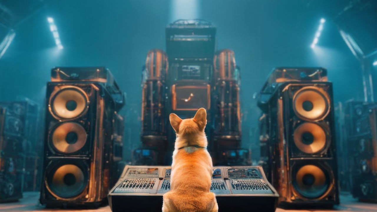 ГЕНЕРАТОР МУЗЫКИ из БУДУЩЕГО ПЕРЕДЕЛАЛ ВСЕ НАШИ ПЕСНИ!! (Корги Коржик) Говорящая собака смотреть онлайн