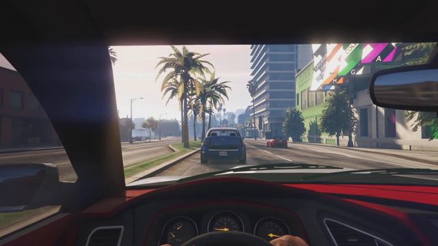 TAKING DELIVERY OF MY 2022 CHARGER SCATPACK + POV DRIVE - GTA 5 RP 7 - 4K 60FPS смотреть онлайн