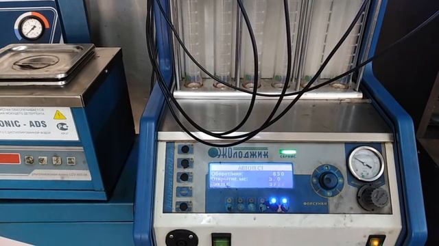 Промывка форсунок на стенде Hyundai IX35 смотреть онлайн