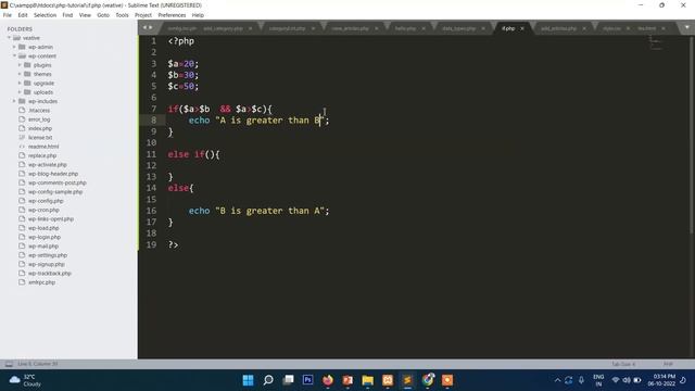 8. PHP If Else смотреть онлайн