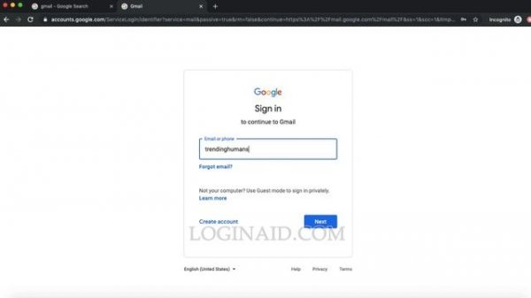 Gmail Login | www.gmail.com Login Help | Gmail.com Sign In