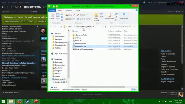 TUTORIAL DE COMO PONER MINECRAFT STORY MODE EN ESPAÑOL смотреть онлайн