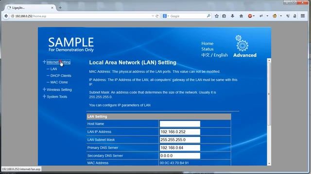 NEXX WT1520H - Original Firmware Interface Web Gui Configuration смотреть онлайн
