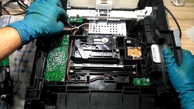 Инструкция как разобрать и собрать Panasonic KX-MB2000 смотреть онлайн