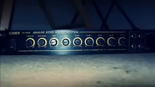 Cany EM-8000 Analog Echo Sound System / Echo Chamber & Preamp/ Power Amp / Analog delay смотреть онлайн