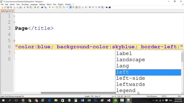 شرح CSS بالعربي Inline style in Cascading Style Sheets CSS Course #3 смотреть онлайн