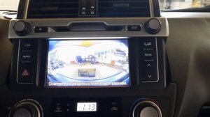 Prado 150 подключение камер переднего заднего вида.
