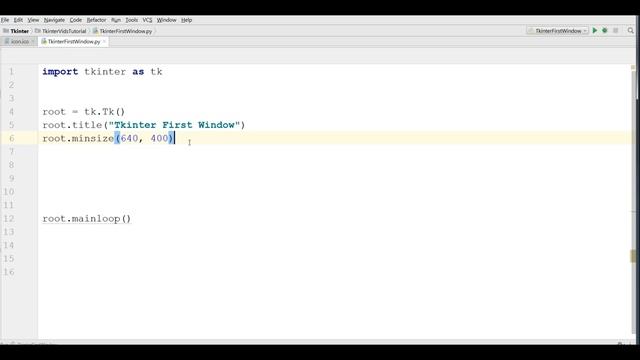 1 Python Tkinter Introduction And Creating Window смотреть онлайн