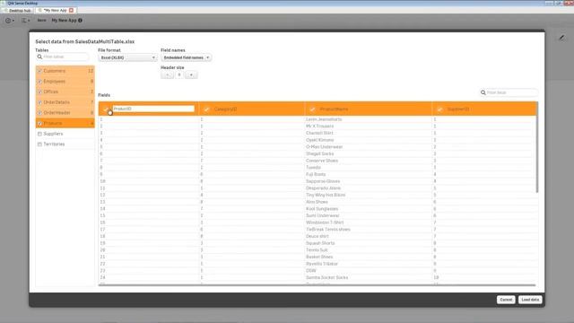 6 Qlik Sense Desktop Using Quick Data Load смотреть онлайн