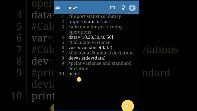 ?Data Science???Calculate Variance and Standard Deviation Using #datascience using #python#short смотреть онлайн