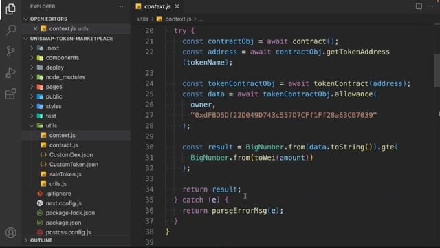 Building a Custom Token Swap Marketplace (Uniswap Exchange) using Next.js, Solidity, and React.js смотреть онлайн