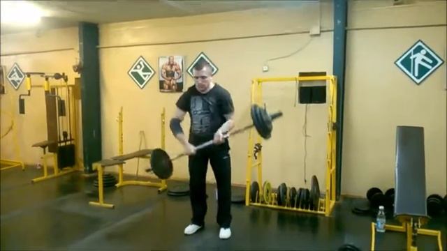 Парный жим гирь 40+40 кг + бонус. 40+40 stand press + bonus. смотреть онлайн