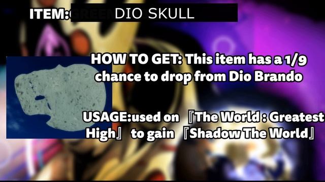 [UPDATED] JOJO :THE DAY END | ITEM GUIDE [ROBLOX] смотреть онлайн
