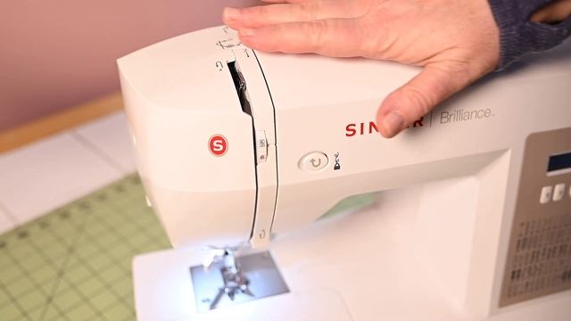 THREAD YOUR SEWING MACHINE | Singer Brilliance 6180 Sewing Machine