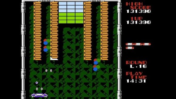 Arkanoid 2 Revenge Of Doh Nes Famicom Nintendo Full Playthrough No Death