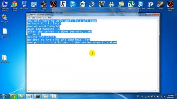 How to create minecraft beta 1.8.1 server for free