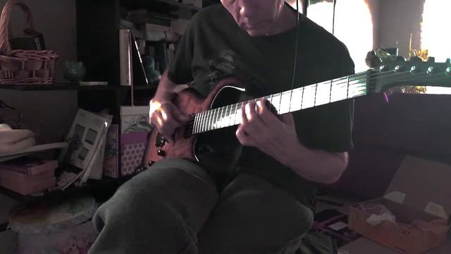 Rocket to limbo - Funk jazz fusion guitar improv over loop - Mustang 3 Fender смотреть онлайн