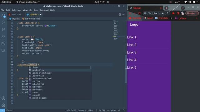 How to make a simple sidebar dropdown? | html , css , javascript , jquery смотреть онлайн