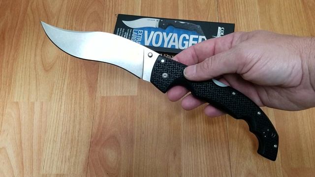 COLD STEEL XL VOYAGER KNIFE W/ VAQUERO CTS-BD1 STEEL BLADE - 29TXCV смотреть онлайн