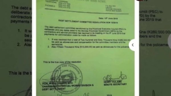 Morobe Governor Concerned