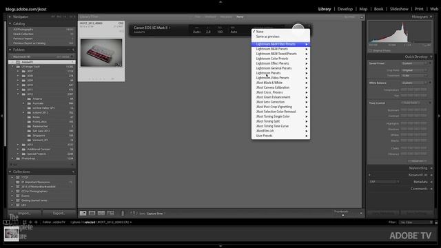 The Complete Picture with Julieanne Kost - Tethered Capture with Lightroom 5 смотреть онлайн