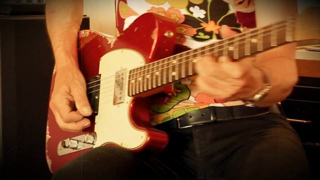2019 Fender LTD Edition '60s HS Tele Heavy Relic Aged Candy Apple Red over Pink Paisley PAF, Part1 смотреть онлайн