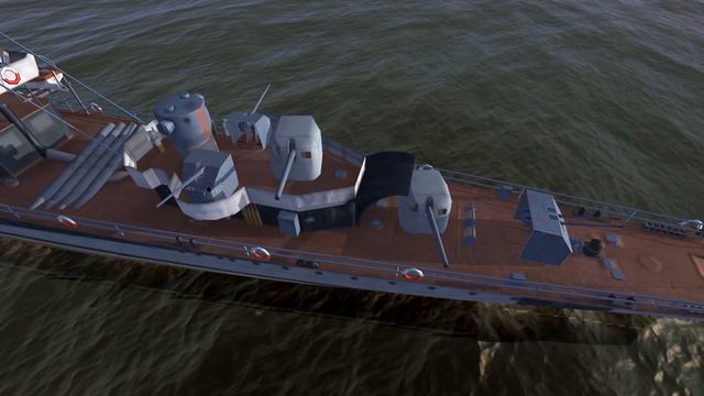 World of Warships Blitz: эсминец Ленинград смотреть онлайн