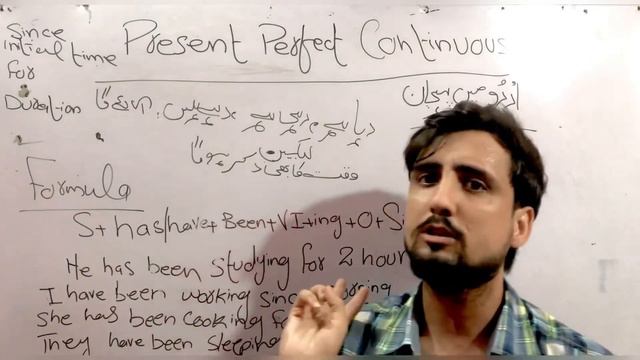 Present perfect continuous Tense English Grammer Sindh text book board jamshoro class matric смотреть онлайн