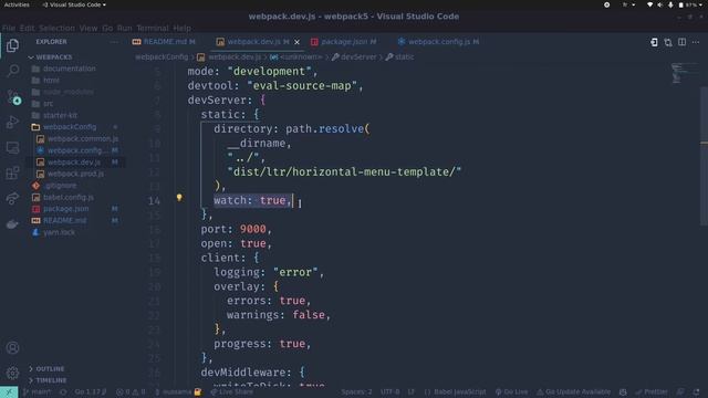 16 - working with webpack-dev config file (تطبيق عملي) смотреть онлайн