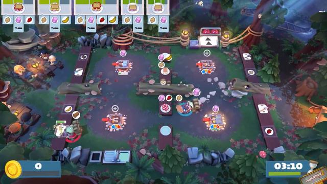 Overcooked 2! Campfire Cook Off level 3 Completed смотреть онлайн