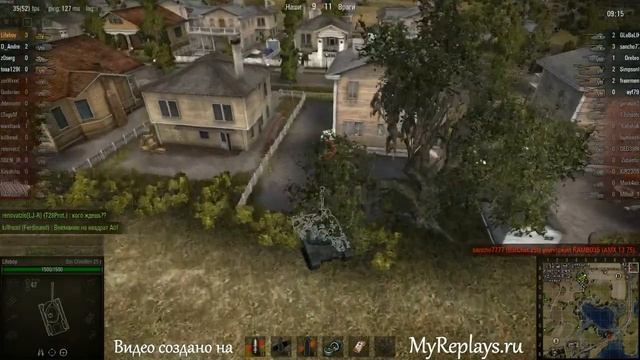 WOT: Лайв Окс - Bat Chatillon 25 t - 9 фрагов - Воин, ... смотреть онлайн