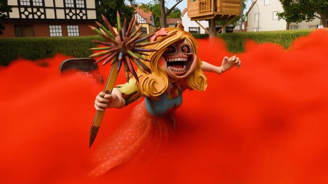 Miss Delight превратилась в зомби! CatNap и Скарлет убегают от нее! Poppy Playtime!