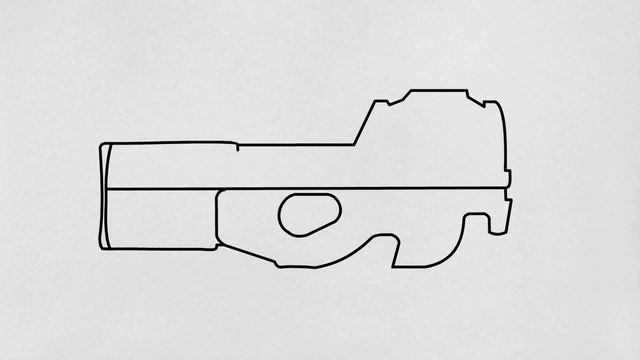HOW TO DRAW P90 GUN FREE FIRE | VERY EASY |#ArtBySujan смотреть онлайн