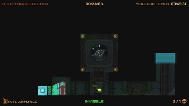 Stealth Inc. 2 : A Game of Clones - Level 2-8 - S-Rank Guide смотреть онлайн