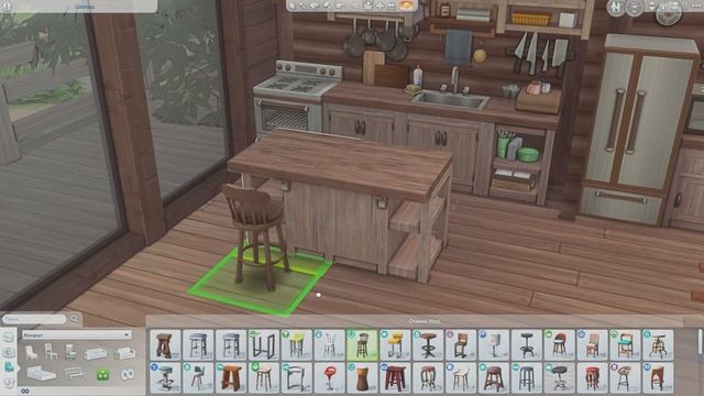 Дом - шалаш || Строительство в The Sims 4 || Скачать NOCC || SpeedBuild смотреть онлайн