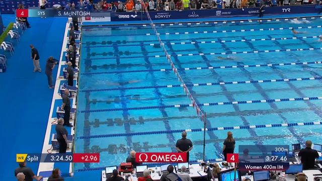 Summer McIntosh Gets Gold in the Women's 400M Individual Medley | 2022 Toyota U.S. Open смотреть онлайн