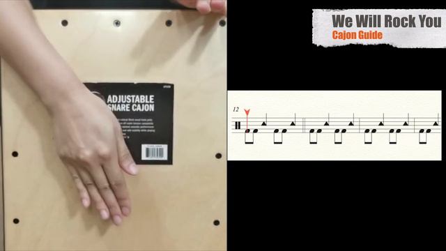 We Will Rock You (Cajon Guide) смотреть онлайн