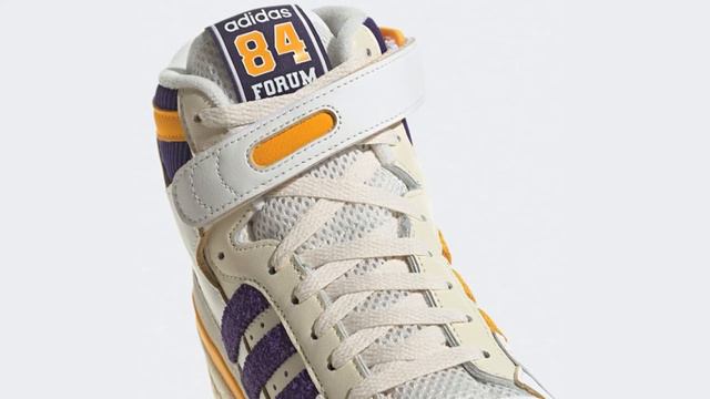 adidas Forum Hi ’84 Los Angeles Lakers Colorway Shoes Exclusive Look & Price смотреть онлайн