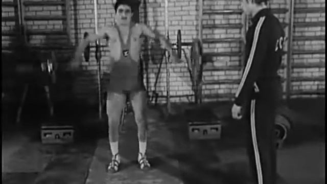 СоюзСпортФильм. Тяжелая Атлетика. Обучение технике рывка