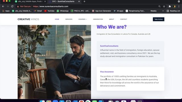 WordPress Consultancy website || Free website source Elementor смотреть онлайн