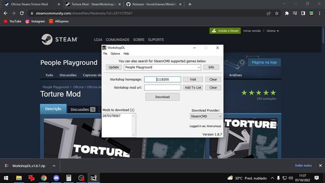 COMO BAIXAR E INSTALAR MODS PEOPLE PLAYGROUND [DEFINITIVO, ATUALIZADO] FREE SPACE LEFT RESOLVIDO смотреть онлайн